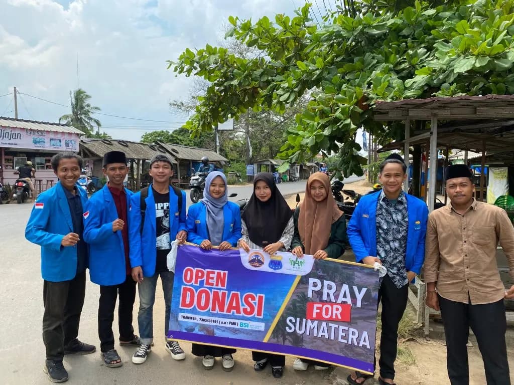 PMII STIS Darul Ulum Gelar Aksi Peduli Sumatra, Galang Dana untuk Korban Bencana