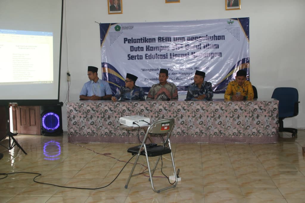 STIS Darul Ulum Kukuhkan Kepemimpinan Mahasiswa Baru melalui Pelantikan BEM dan Pengukuhan Duta Kampus: Semangat Kolaboratif untuk Majukan Kampus