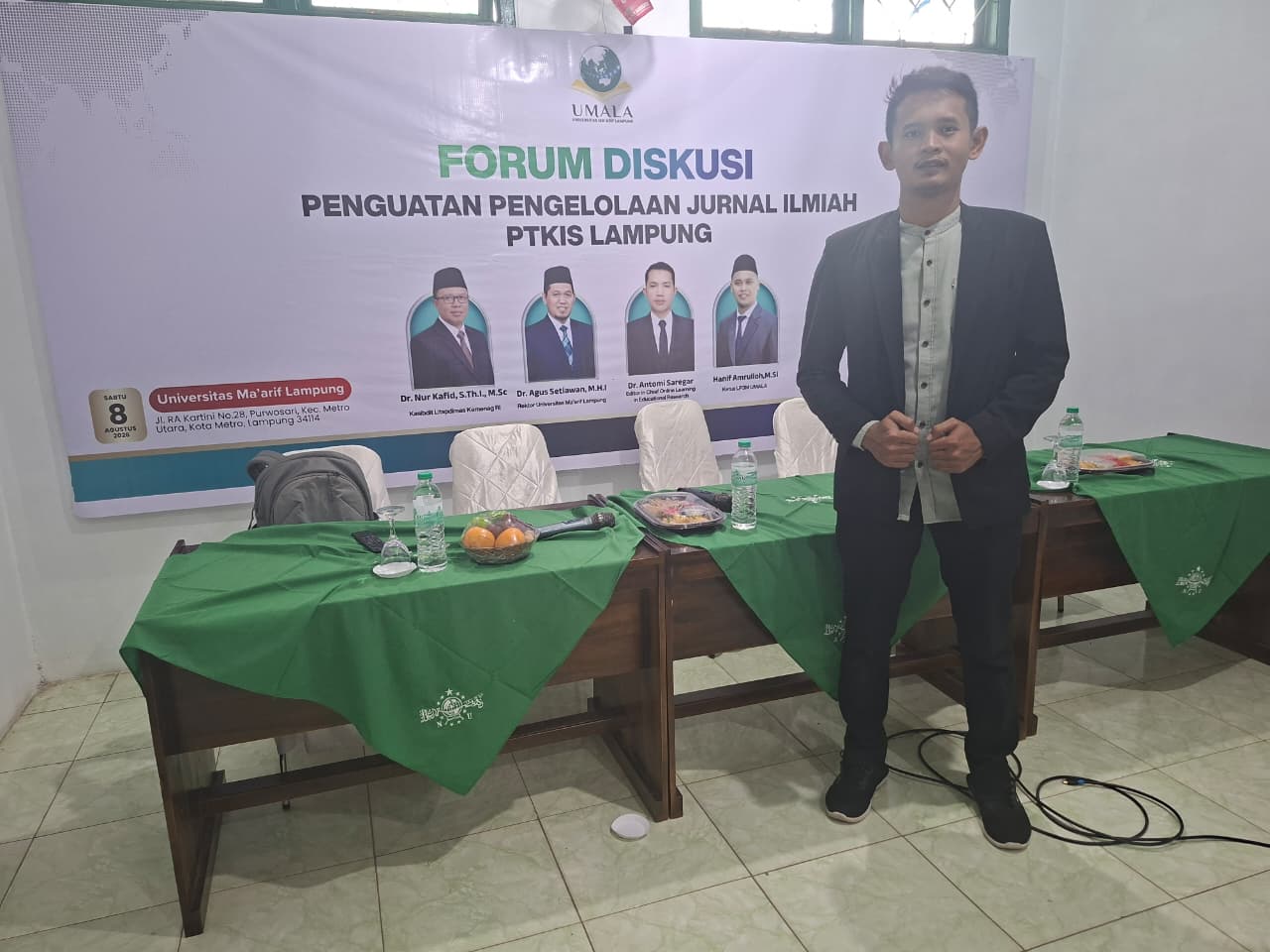 STIS Darul Ulum Ikuti Forum Diskusi Penguatan Pengelolaan Jurnal Ilmiah PTKIS Lampung