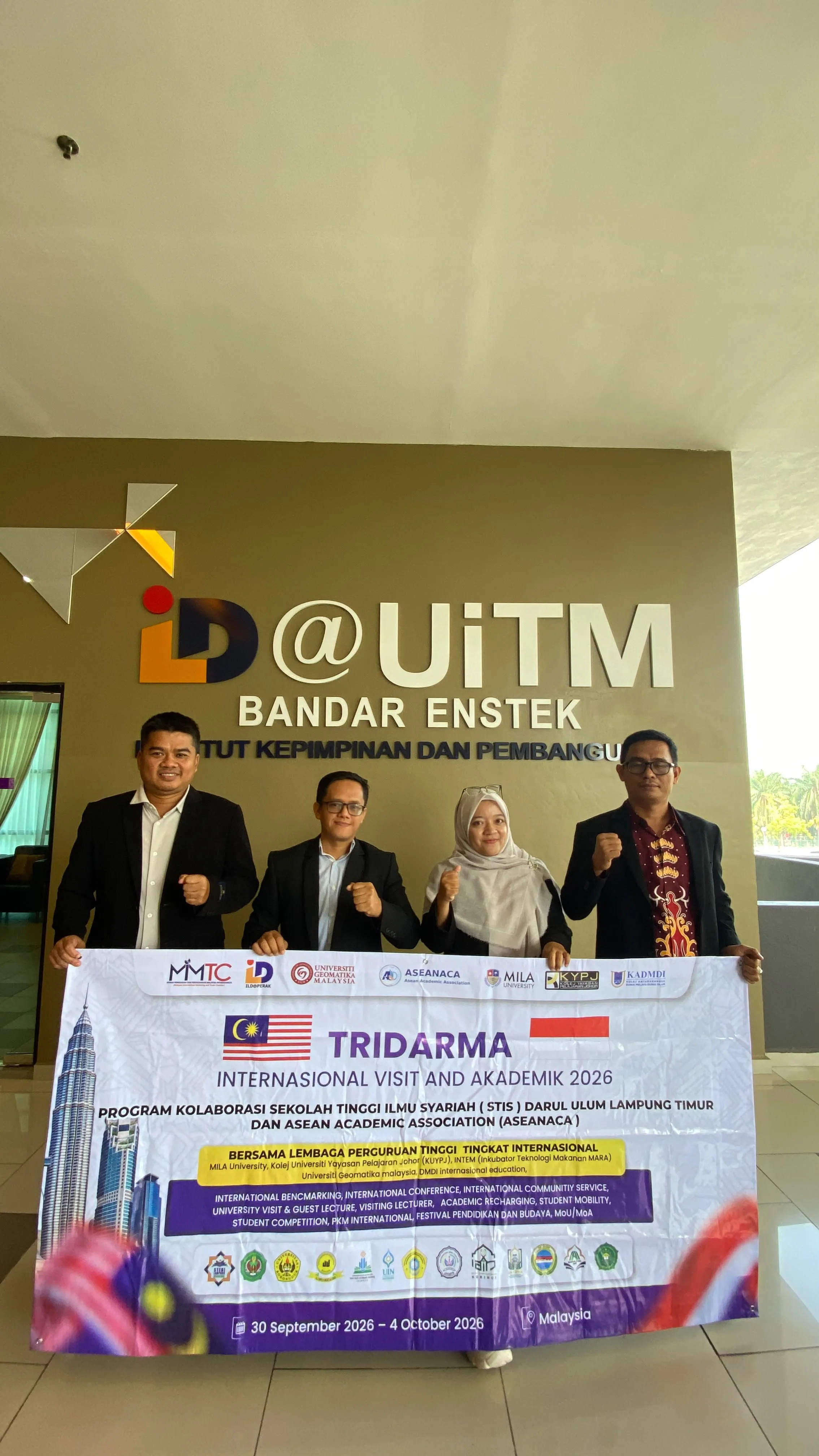 STIS Darul Ulum Hadir di Institute of Leadership and Development UiTM Malaysia, Perkuat Sinergi Akademik Indonesia–Malaysia