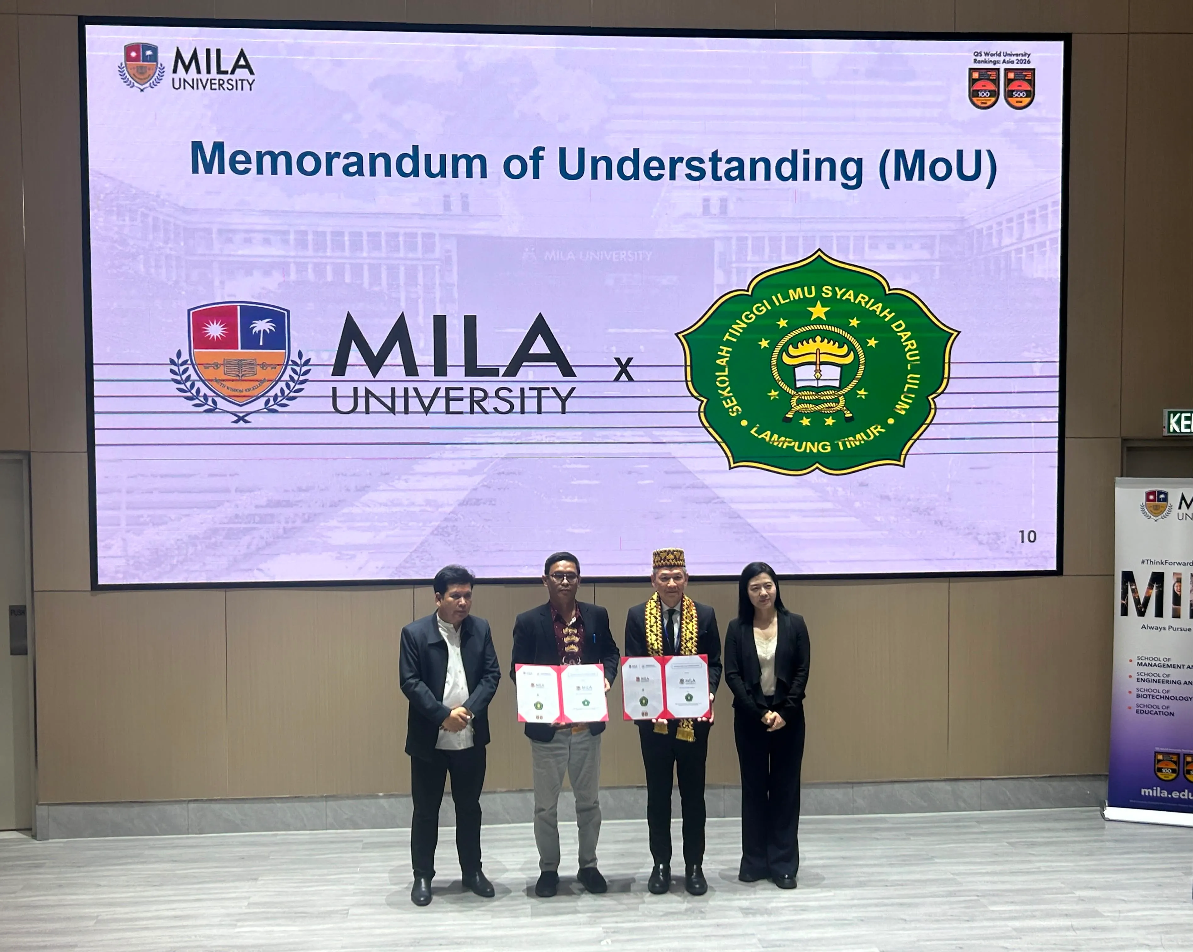 Dari ILD UiTM ke MILA University, STIS Darul Ulum Perluas Langkah Kolaborasi Internasional
