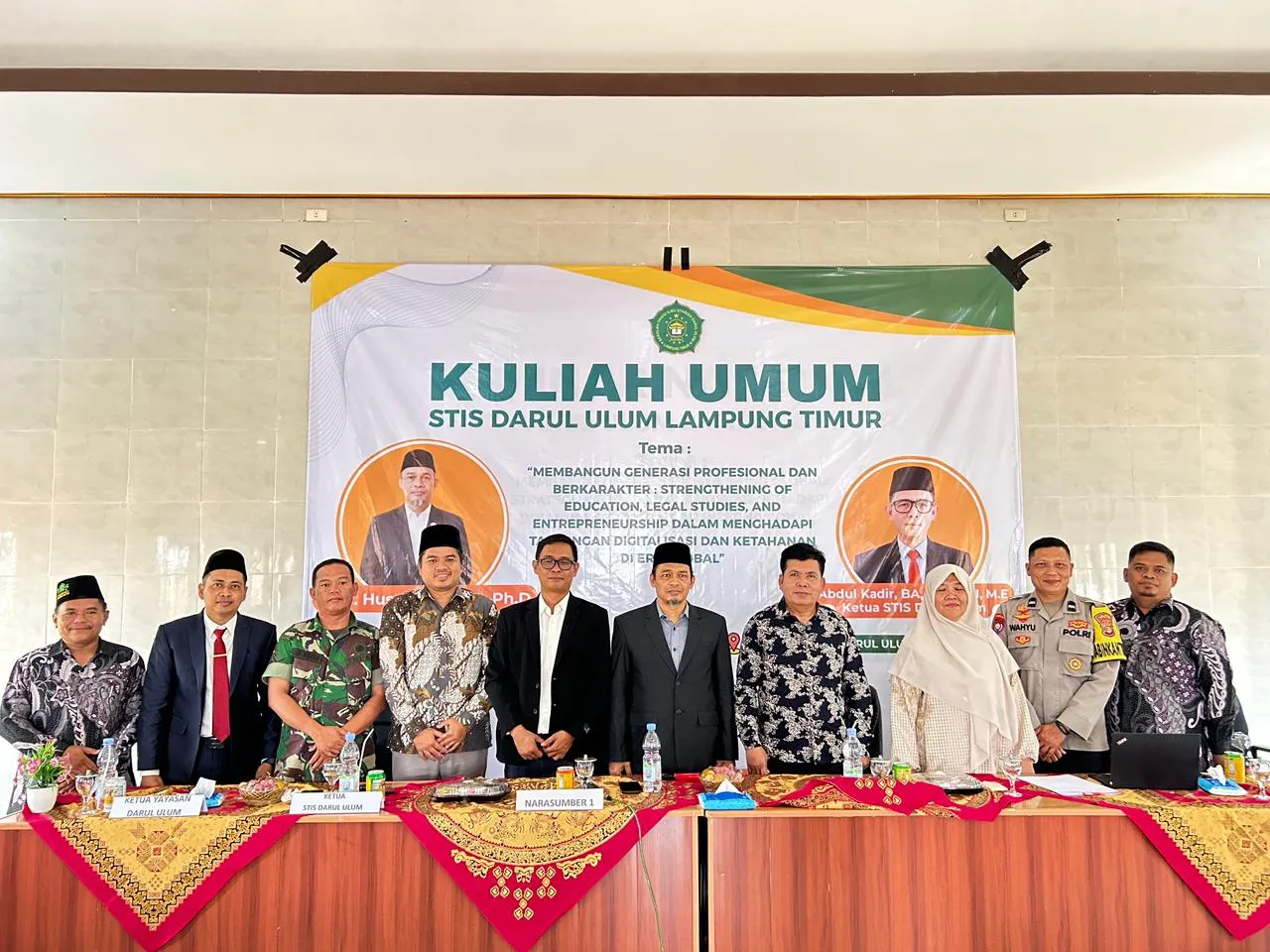 Kuliah Umum STIS Darul Ulum Lampung Timur Bahas Tantangan Digitalisasi dan Ketahanan di Era Global