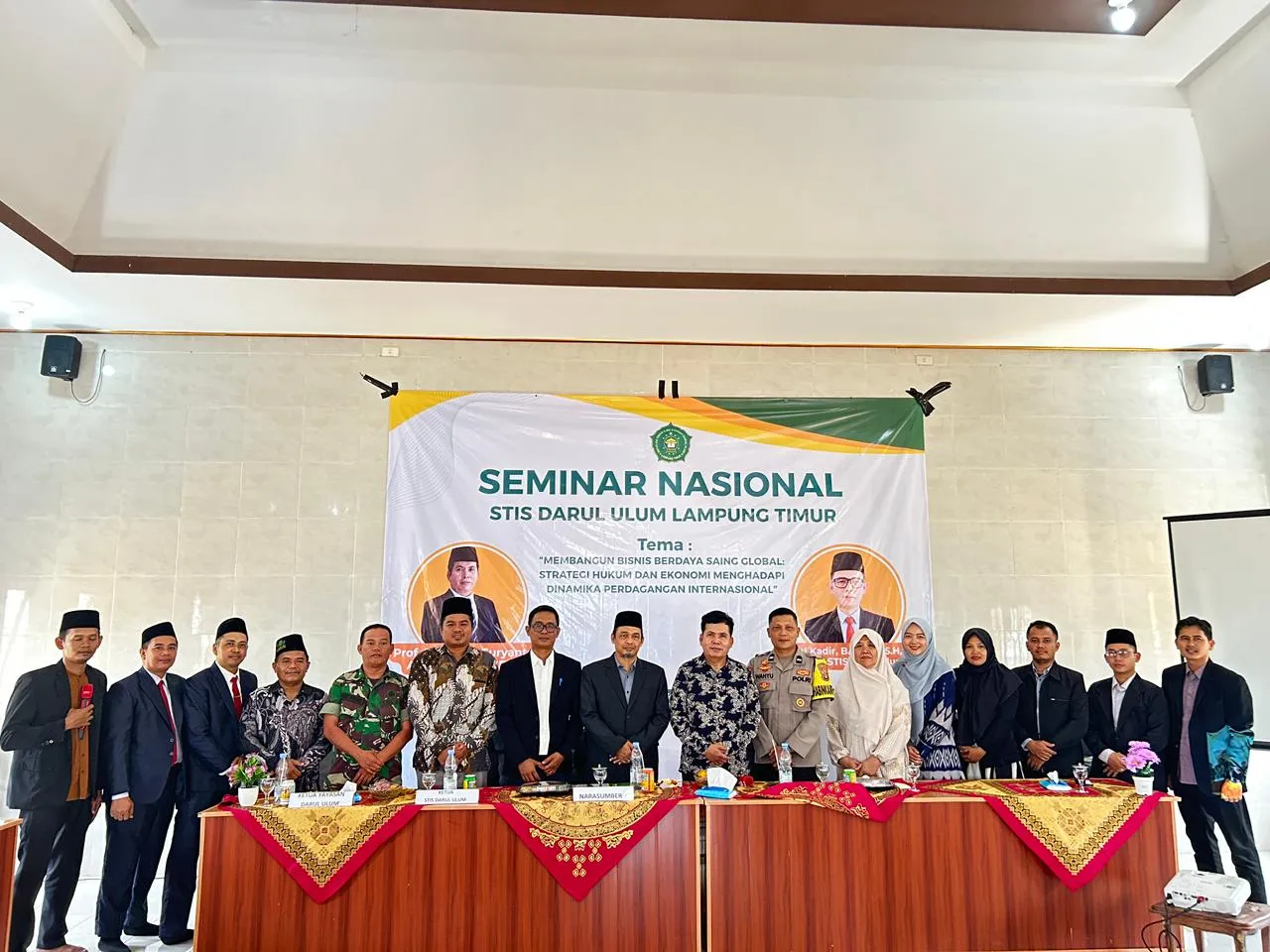 Seminar Nasional STIS Darul Ulum Lampung Timur Dorong Mahasiswa Siapkan Bisnis Berdaya Saing Global